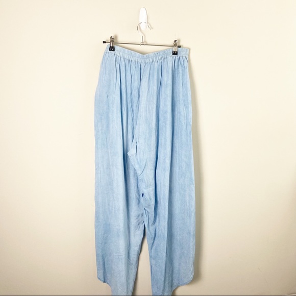 Juniper Blu Blue Denim Slit Dress Pants - Picture 5 of 5